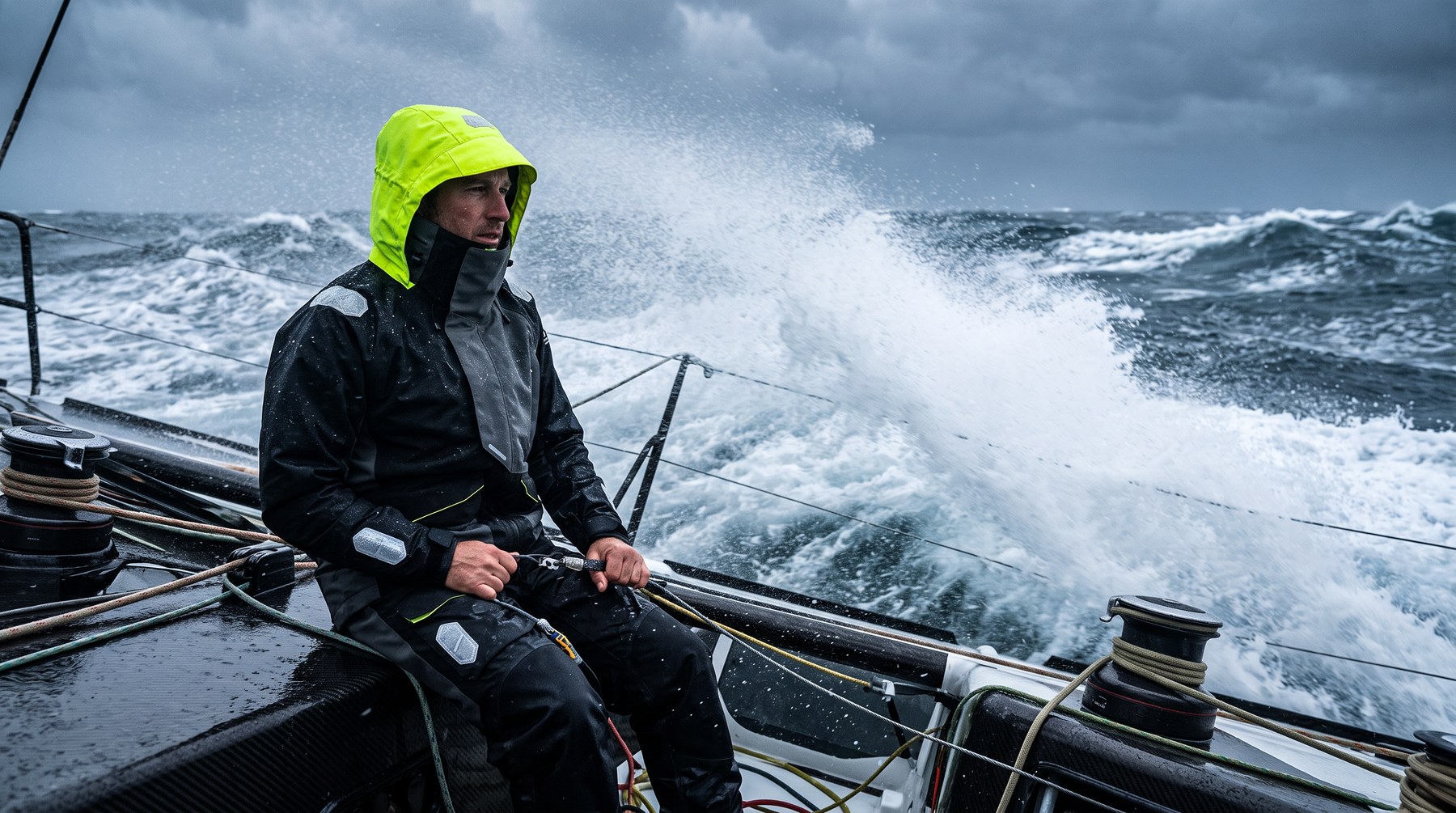 Coastal sailing jacket