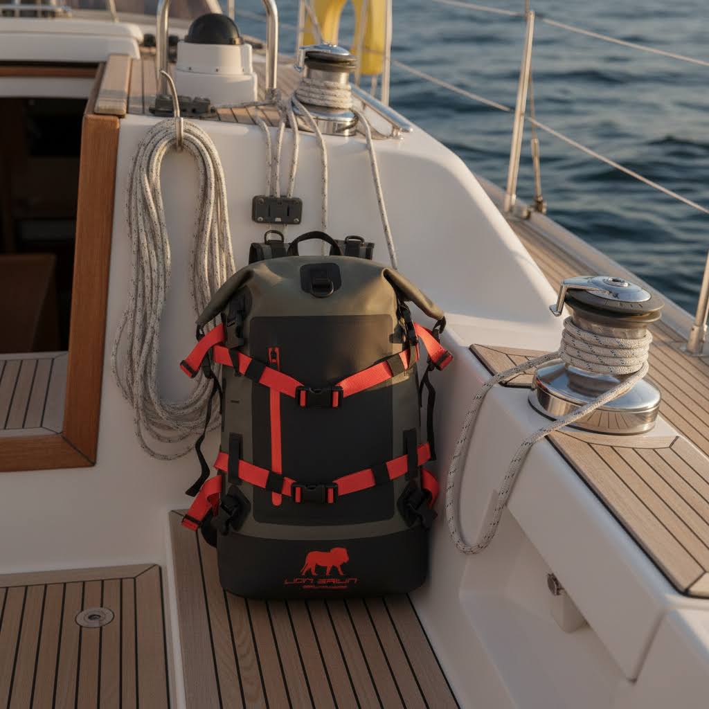 Sailing gear backpack