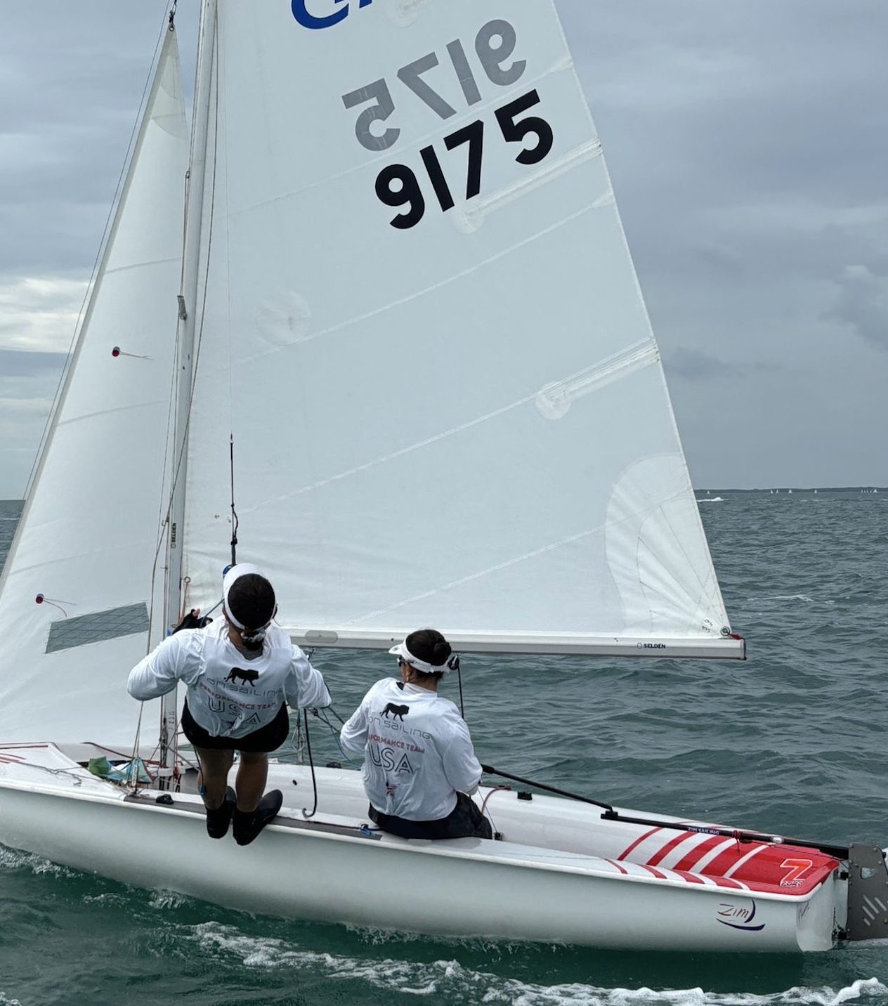 Minx Anthony, dinghy