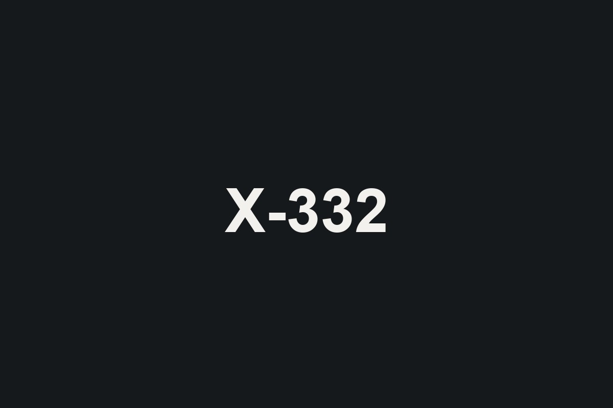 X-332