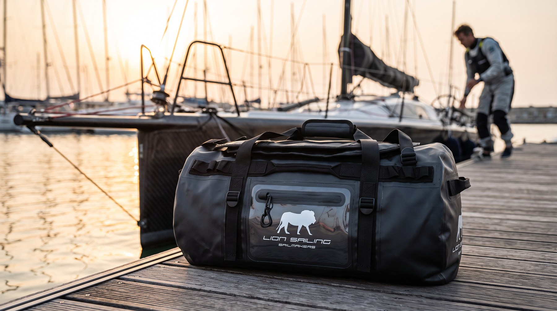 Race duffel bag